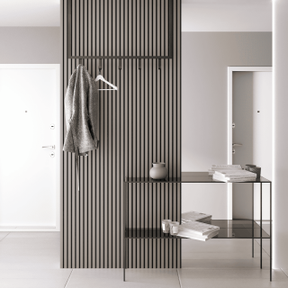 Панель Стеновая Акустическая Stella Comfort De Luxe Sandgrau 2780х600х9 (уп.1шт.)